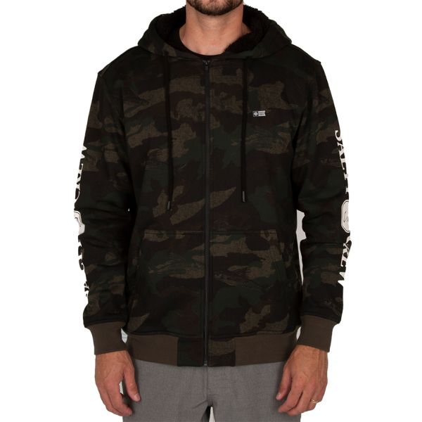 Salty Crew Refuge Sherpa Zip Fleece - Camo - 2X-Large