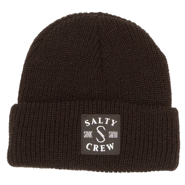 Salty Crew S-Hook Beanie - Black