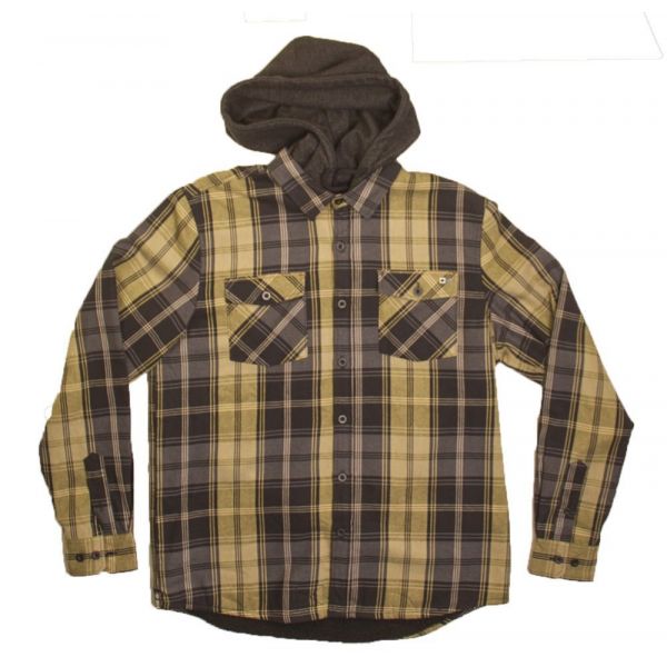 Salty Crew Schooner Flannel Jacket  - XL