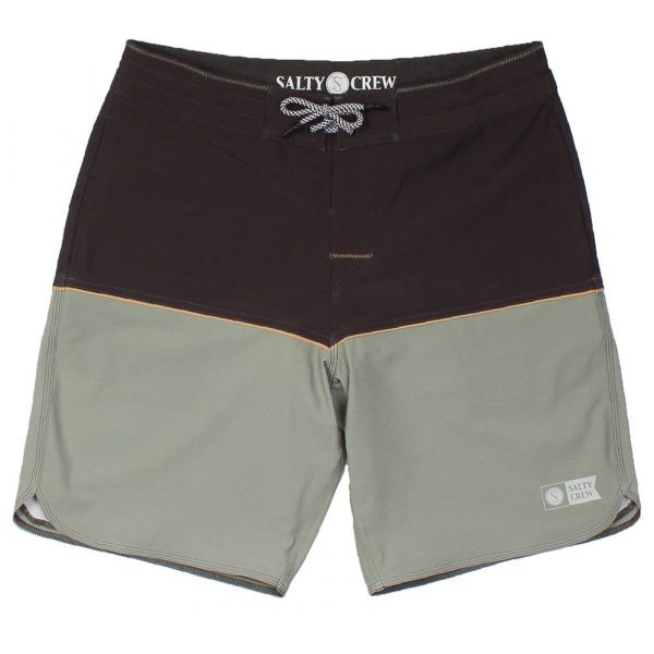 Salty Crew Sea Leg Deck Shorts - Military 30