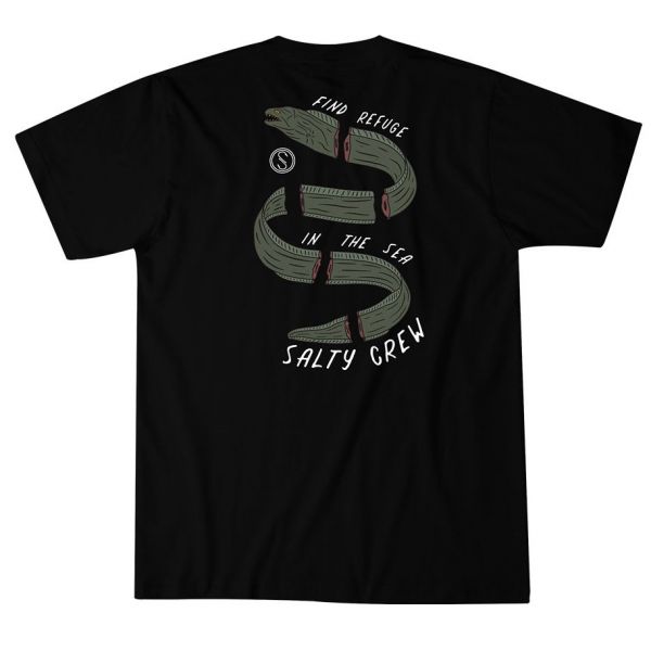 Salty Crew Serpetine Short Sleeve T-Shirt - Black - 2XL