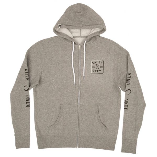 Salty Crew Squared Up Zip Fleece - 2XL