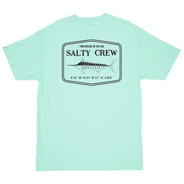 Salty Crew Stealth Short Sleeve T-Shirt - Sea Foam - 3XL