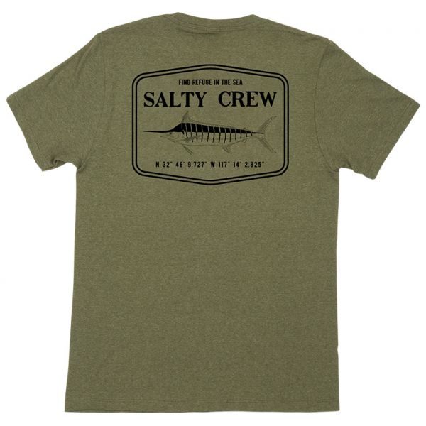 Salty Crew Stealth Short Sleeve T-Shirt - Spruce - Large