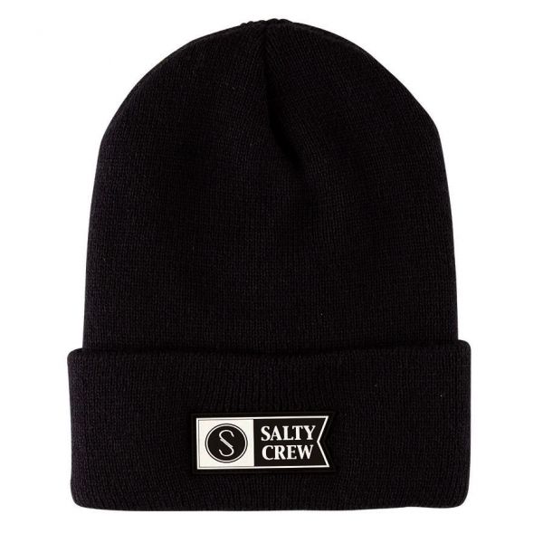 Salty Crew Step Up Beanie - Black