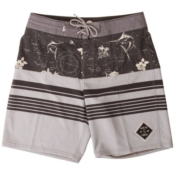 Salty Crew Striped Marlin Utility Trunk Boardshort - 30