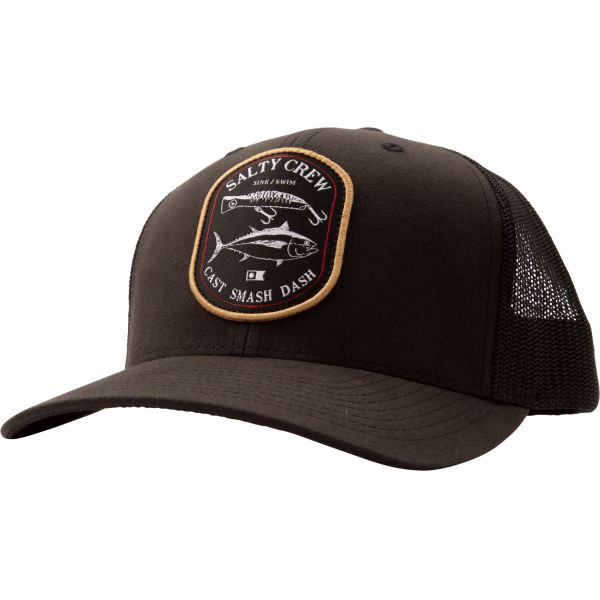 Salty Crew Surface Retro Trucker Hat - Black