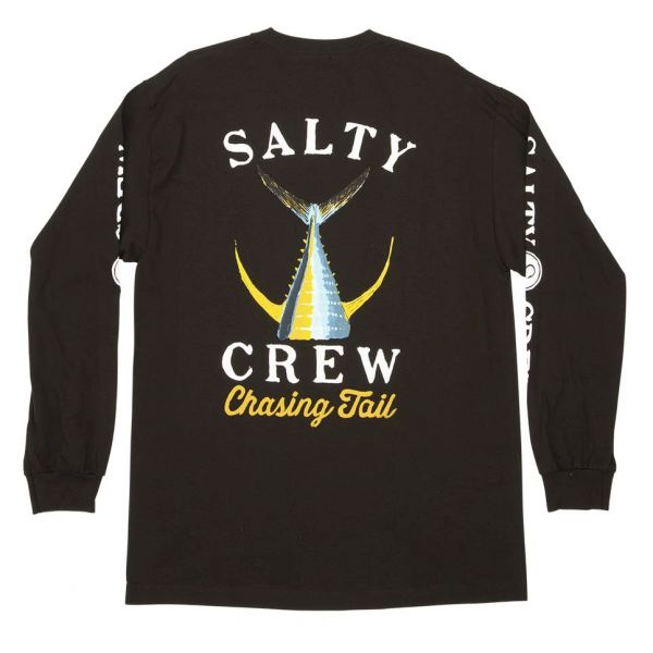 Salty Crew Tailed Long Sleeve T-Shirt - Black - 2XL