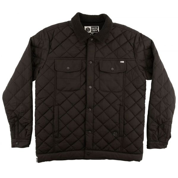 Salty Crew Tidal Jacket - Black - 2XL