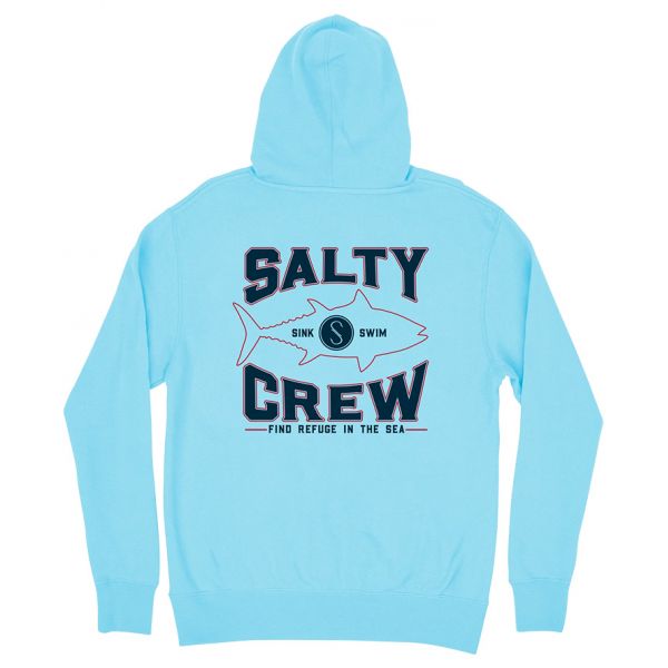 Salty Crew Tight Lines Fleece - Light Blue - 2X-Large