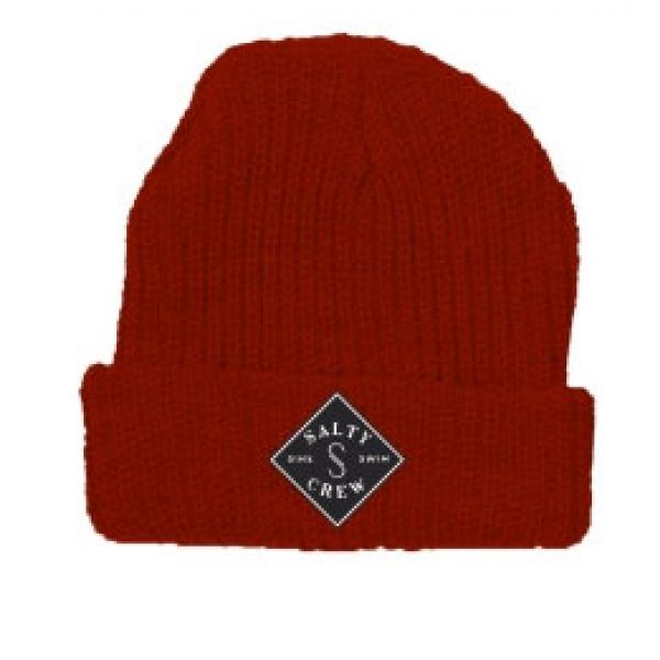 Salty Crew Tippet Beanie - Red