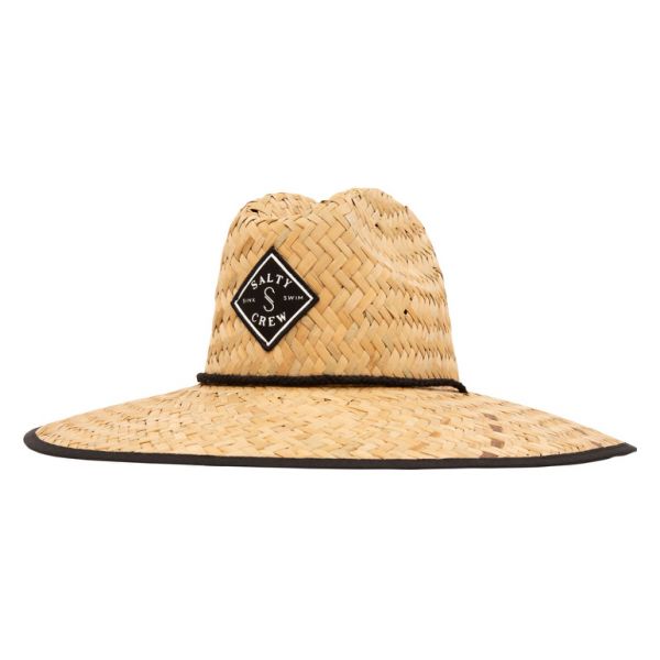 Salty Crew Tippet Cover Up Straw Hat - Black