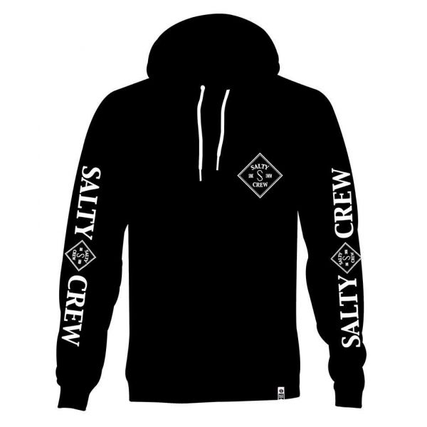 Salty Crew Tippet Hoodie Black - Medium