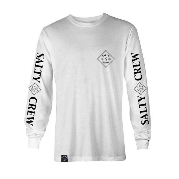 Salty Crew Tippet Long Sleeve T-Shirt White - 2X-Large