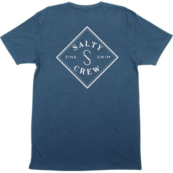 Salty Crew Tippet Short Sleeve T-Shirt - Light Blue Heather - 2XL