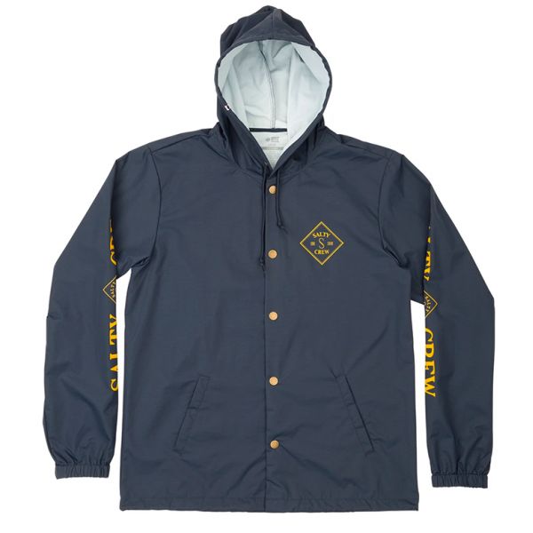 Salty Crew Tippet Snap Jacket - Navy - 2X-Large