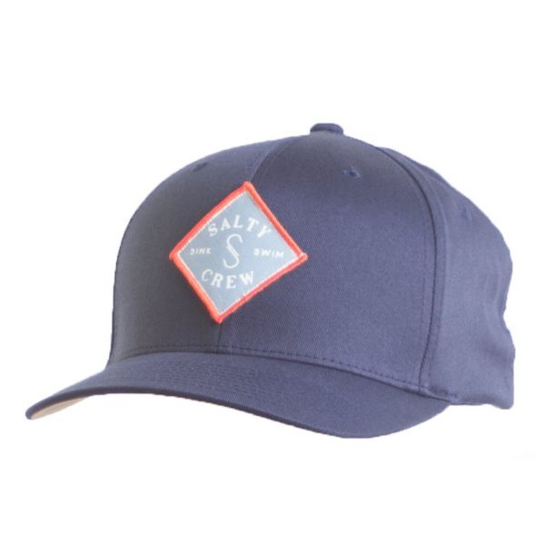 Salty Crew Tippet Stamped Hat - Navy - S/M