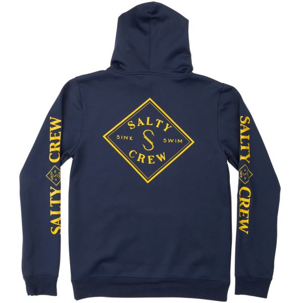 Salty Crew Tippet Tech Fleece Hoodie - Navy - 2X-Large