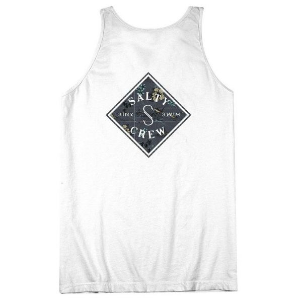 Salty Crew Tippet Triad Tank Top - White - 2XL