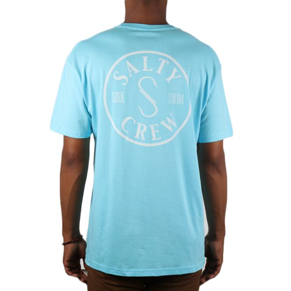 Salty Crew Topwater Short Sleeve T-Shirt - Pacific Blue - 2XL