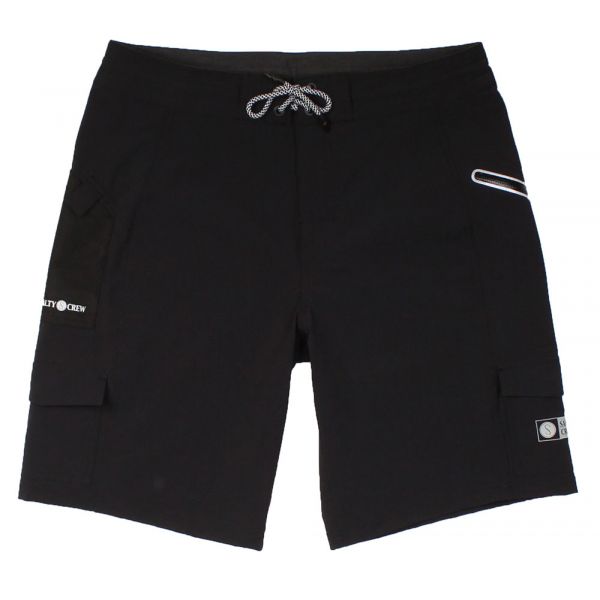 Salty Crew Transom Alpha Utility Boardshorts - Black