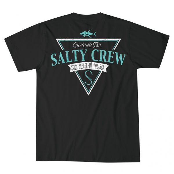 Salty Crew Voyager T-Shirt - Black Large