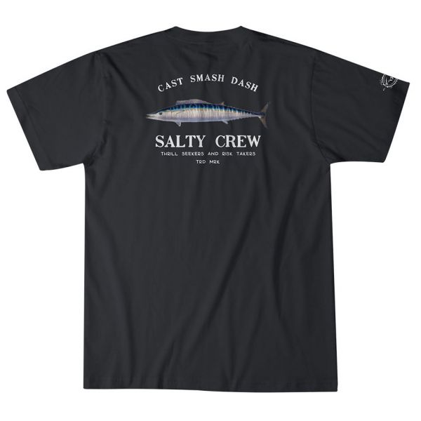 Salty Crew Wahoo Mount Short Sleeve T-Shirt - Tar - 2XL