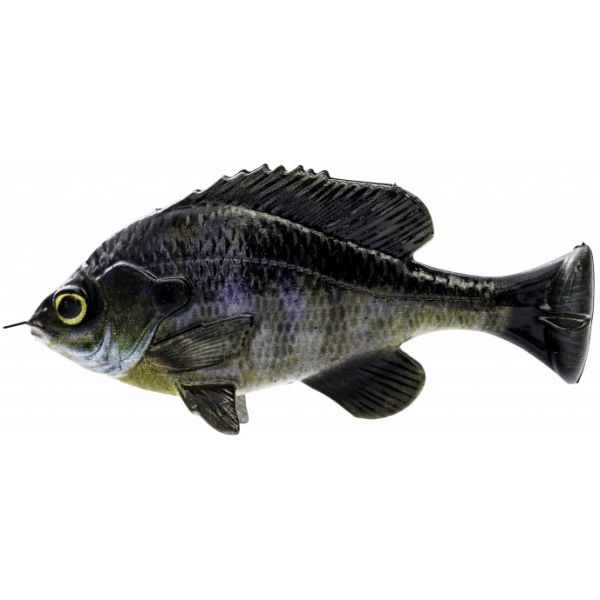 Savage Gear Pulse Tail Bluegill LB Swimbait - Black Gill