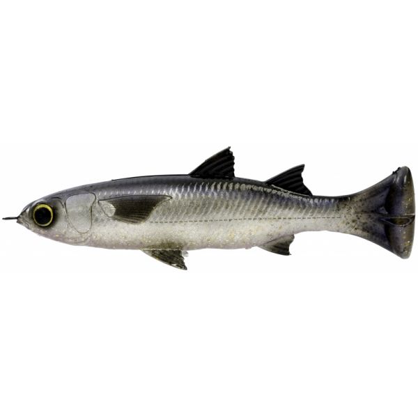 Savage Gear Pulse Tail Mullet LB Swimbait - 4in - Silver Mullet