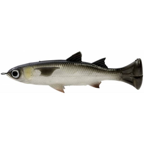 Savage Gear Pulse Tail Mullet LB Swimbait - 4in - White Mullet