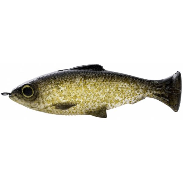 Savage Gear Pulse Tail Baitfish LB Swimbait - Black and Gold