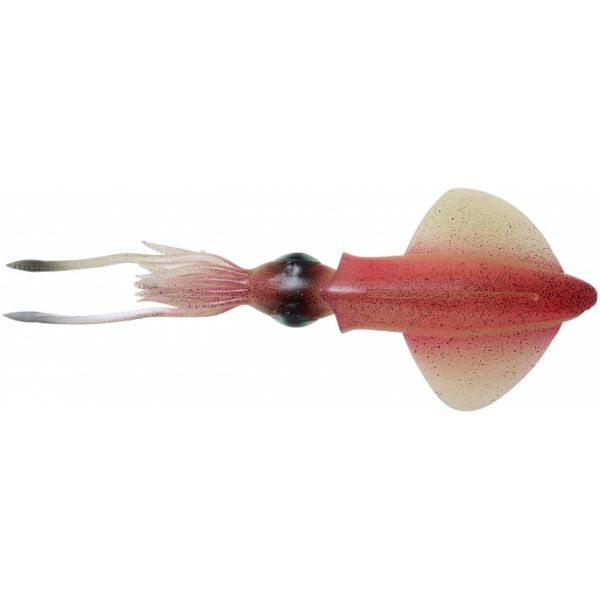 Savage Gear 3D Swim Squid LB - 5in - Pink Glow