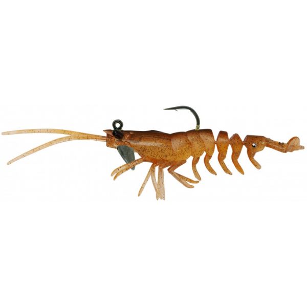 Savage Gear 3D RTF Shrimp - 3-1/2in - Grass