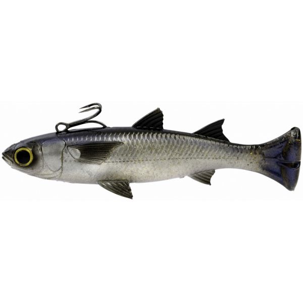 Savage Gear Pulse Tail Mullet FS LT Swimbait - 6in - Silver Mullet