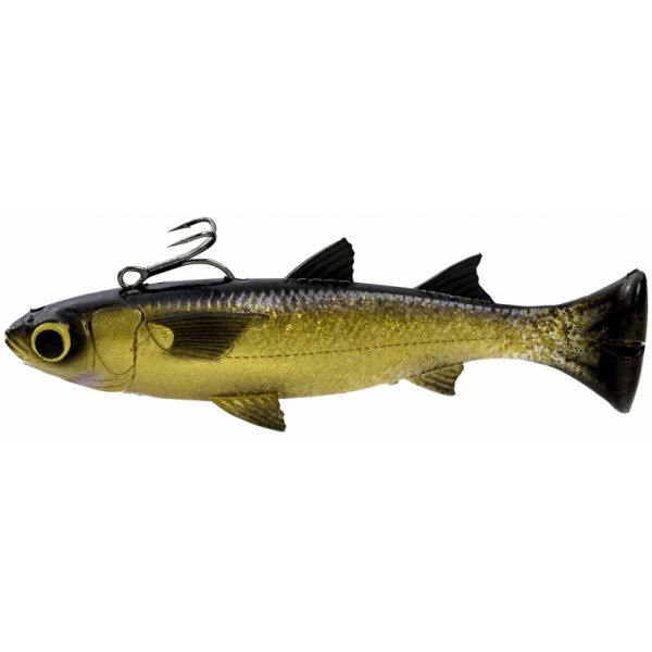 Savage Gear Pulse Tail Mullet FS LT Swimbait - 6in - Golden Mullet