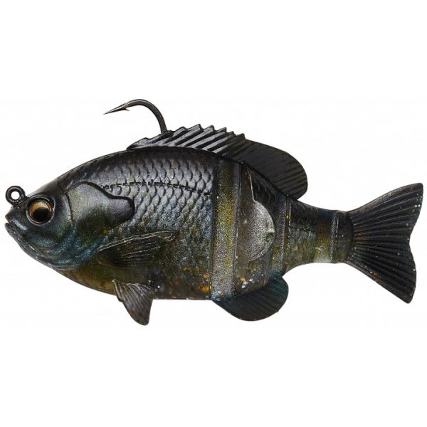 Savage Gear 3D Bluegill RTF Swimbait - 4in - Ghost Gill