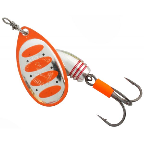 Savage Gear Rotex Inline Spinner - #1 - Fluro Orange Silver