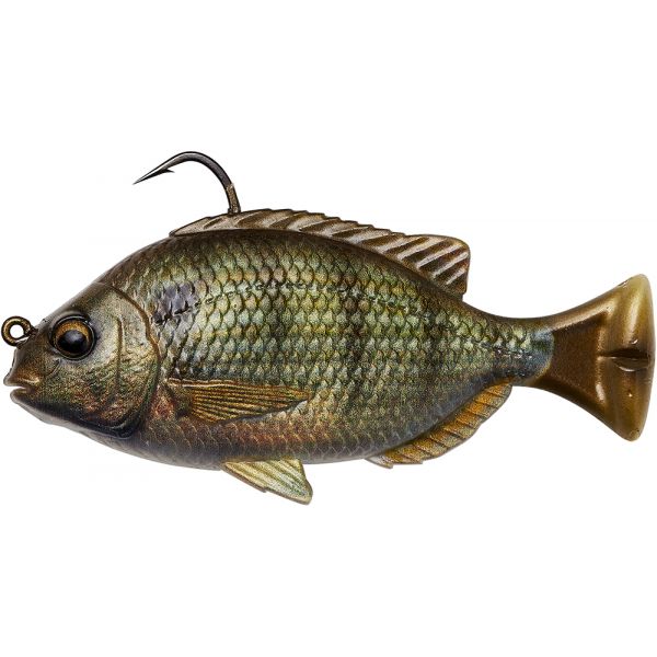 Savage Gear Pulse Tail Pinfish RTF Swimbait - 3in - Dark Pinfish