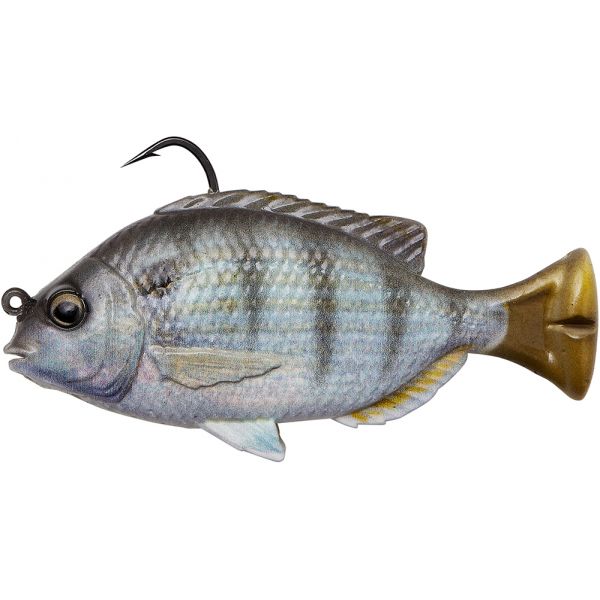 Savage Gear Pulse Tail Pinfish RTF Swimbait - 3in - White Pinfish