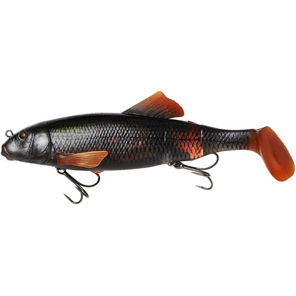 Savage Gear Sucker Swimbait - 9in Moderate Sink - Black Orange Flash