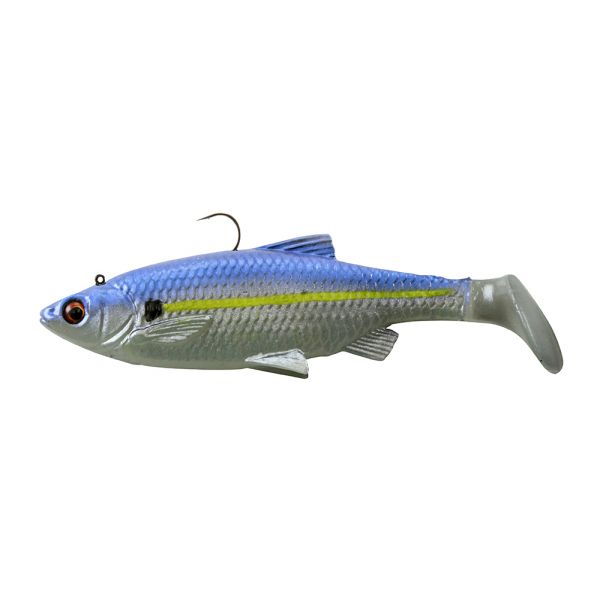 Savage Gear 3D Baitfish Paddletail Lure 3in Blue Steel