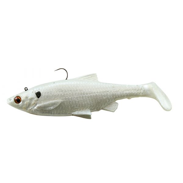 Savage Gear 3D Baitfish Paddletail Lure 3in Pearl