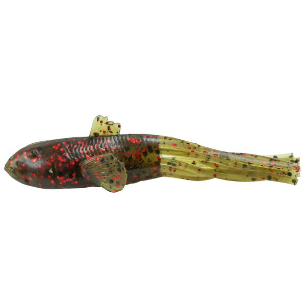 Savage Gear 3D Goby Tube Lure 3-1/2in Watermelon Red/Black Flake