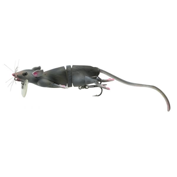 Savage Gear 3D Rat Lure - 6-1/2in Grey