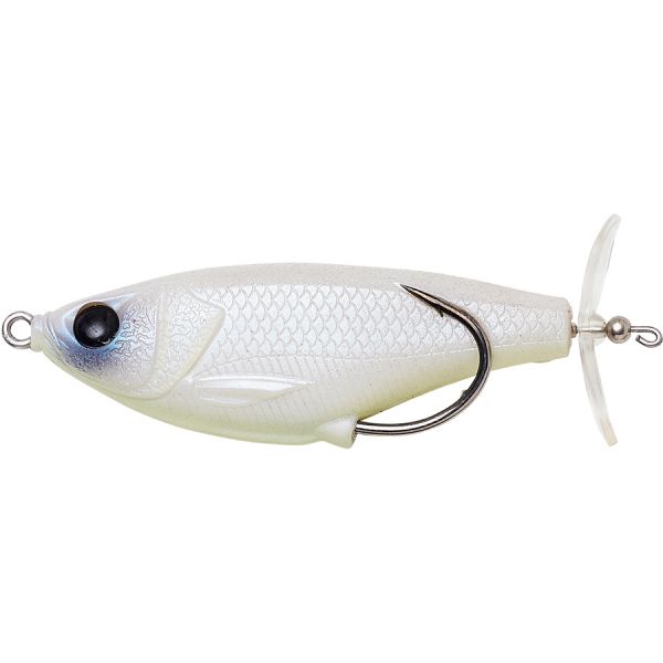 Savage Gear Prop Minnow - 3-1/2in - White and Glow