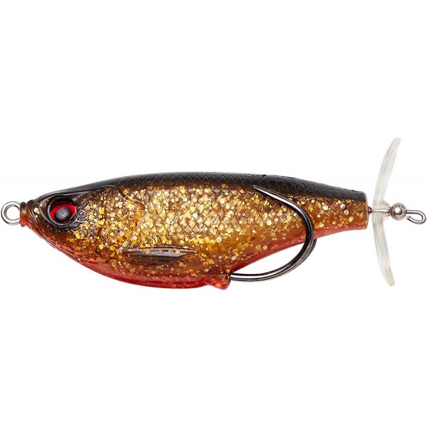 Savage Gear Prop Minnow - 3-1/2in - Gold and Black