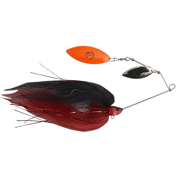 Savage Gear Da'Mega Bush Spinnerbait - 2oz - Black and Red