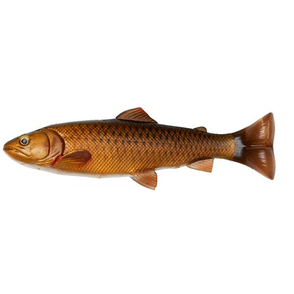 Savage Gear 4D Splitfin Pulse Tail Trout Lure - 10in - Carp