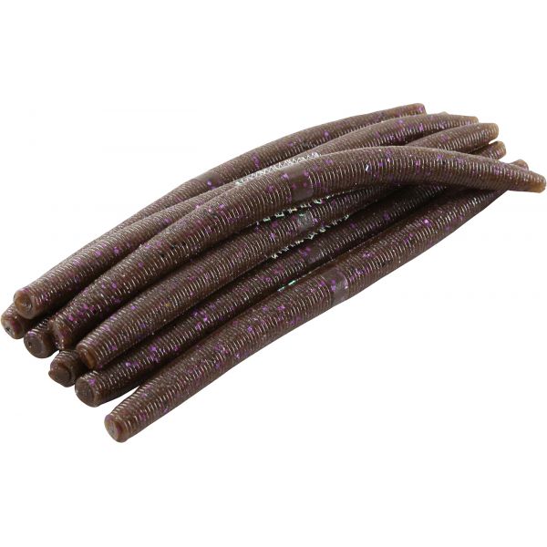 Savage Gear Armor Tube Worms Brown with Purple/Black Flake