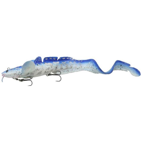 Savage Gear 3D Burbot Tail Bait - 10in Golden Ambulance